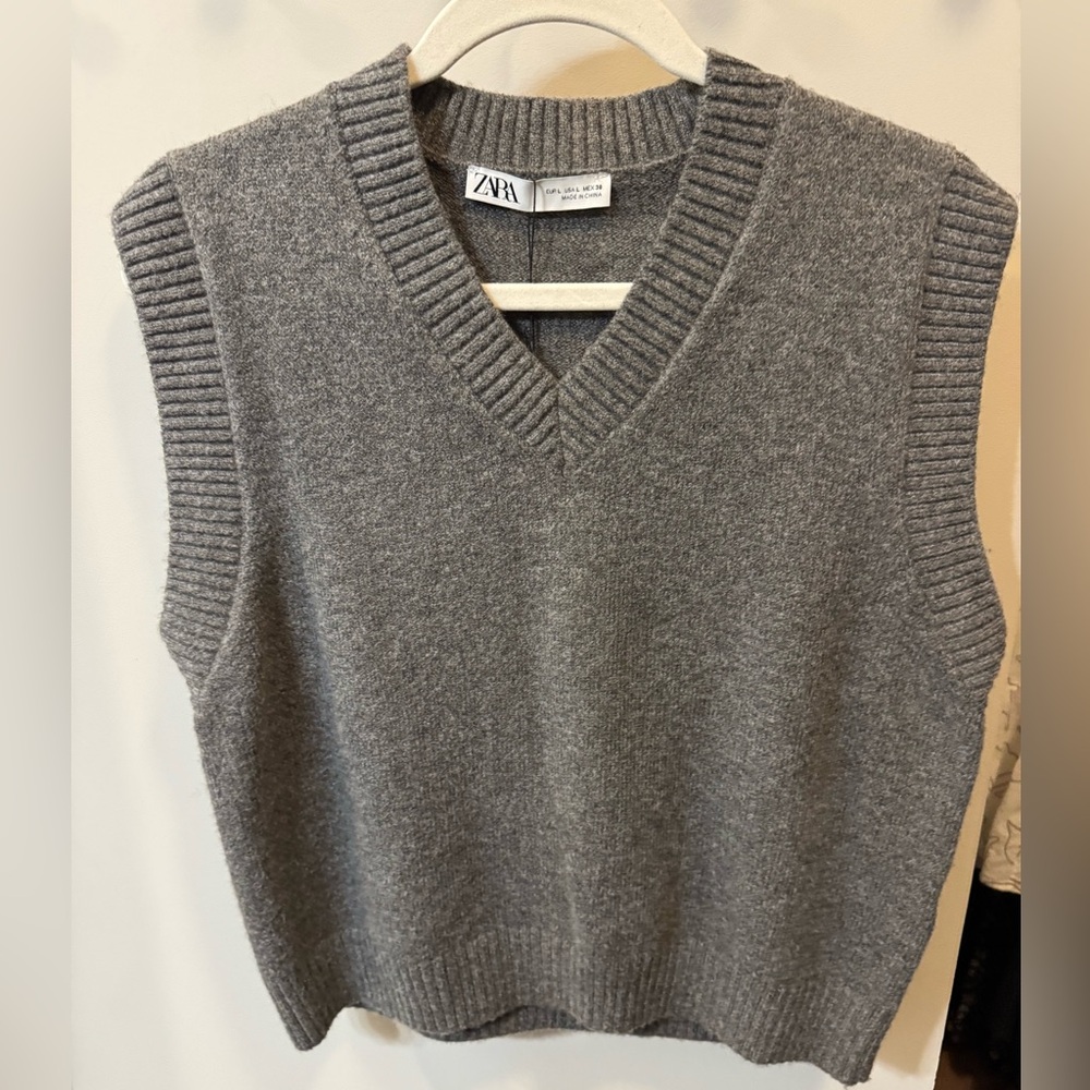 Zara Sweater Vest V Neck